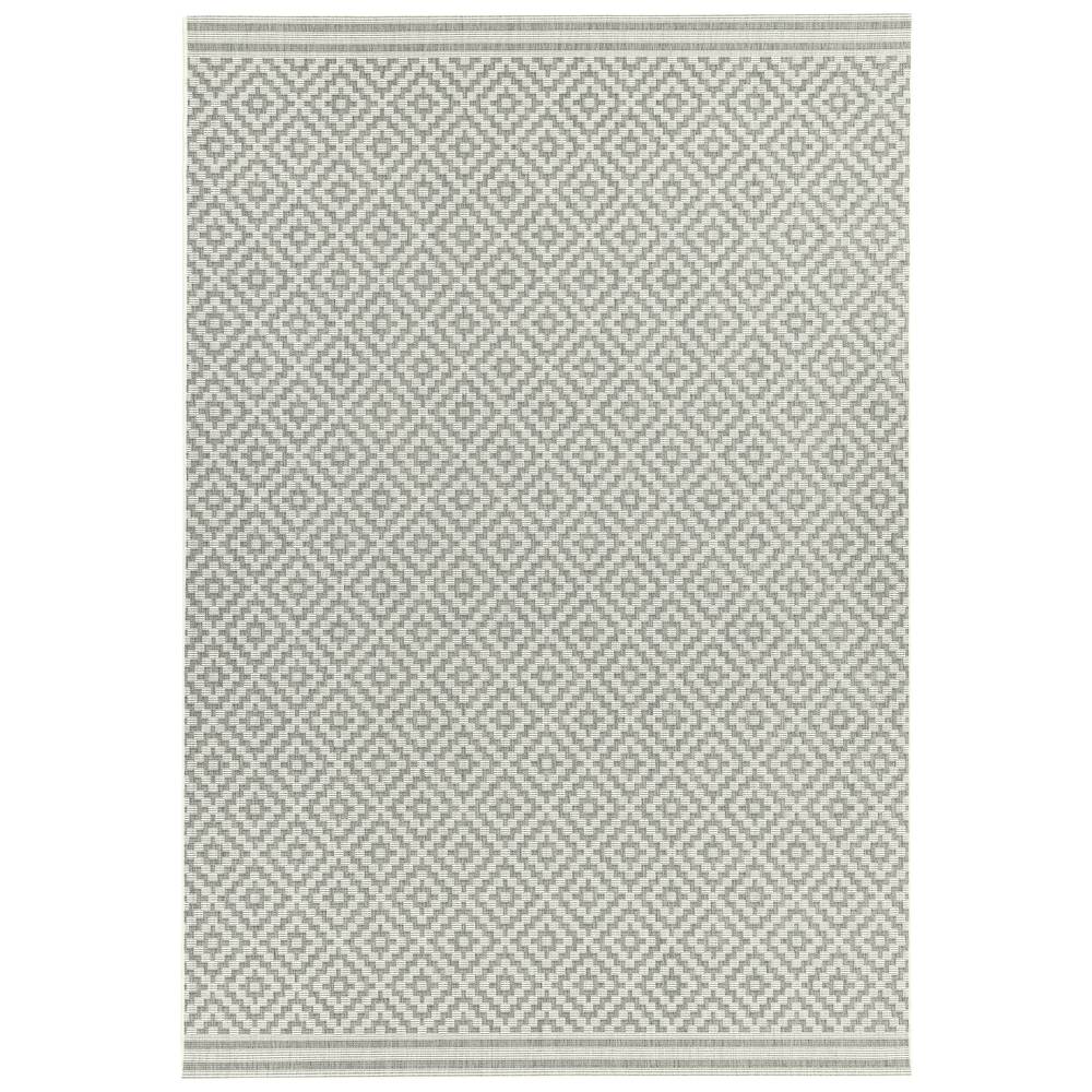 Patio 200x290cm 11 Diamond Grey Rug