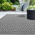 Patio 160x230cm 12 Diamond Mono Rug