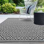 Patio 160x230cm 12 Diamond Mono Rug