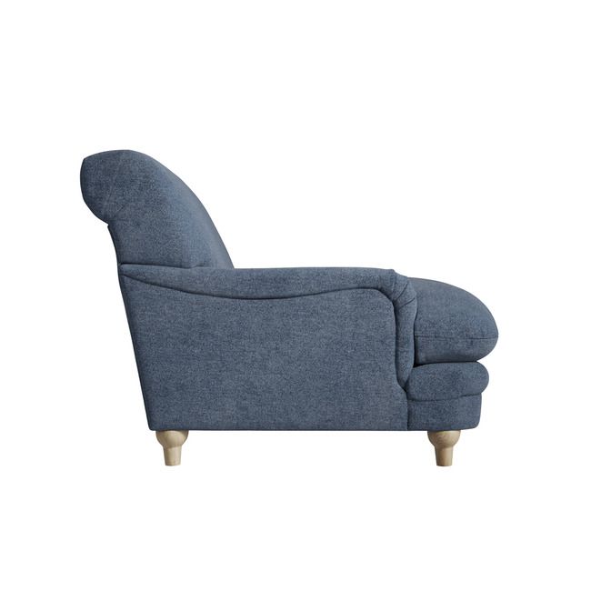 PLUMPTON CHAIR DENIM BLUE WEAVE