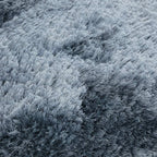 Plush Rug 150x150cm Airforce Blue (Circle) Rug