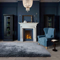 Plush Rug 160x230cm Airforce Blue Rug