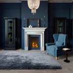 Plush Rug 160x230cm Airforce Blue Rug