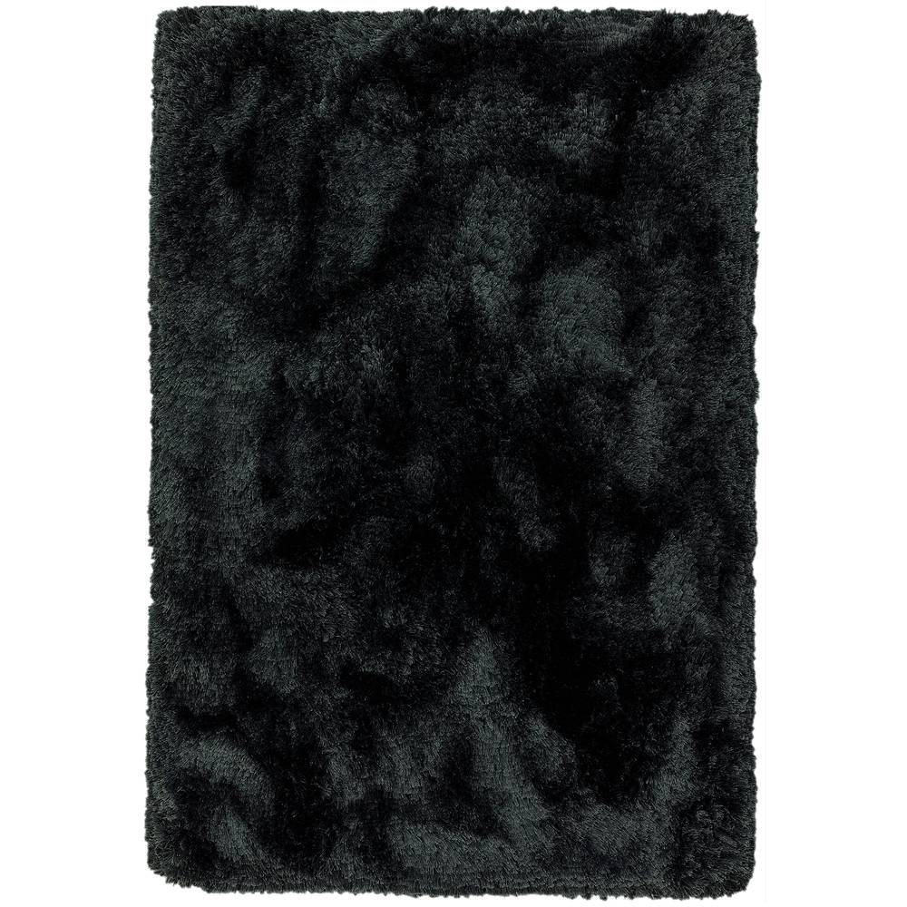 Plush Rug 120x170cm Black Rug