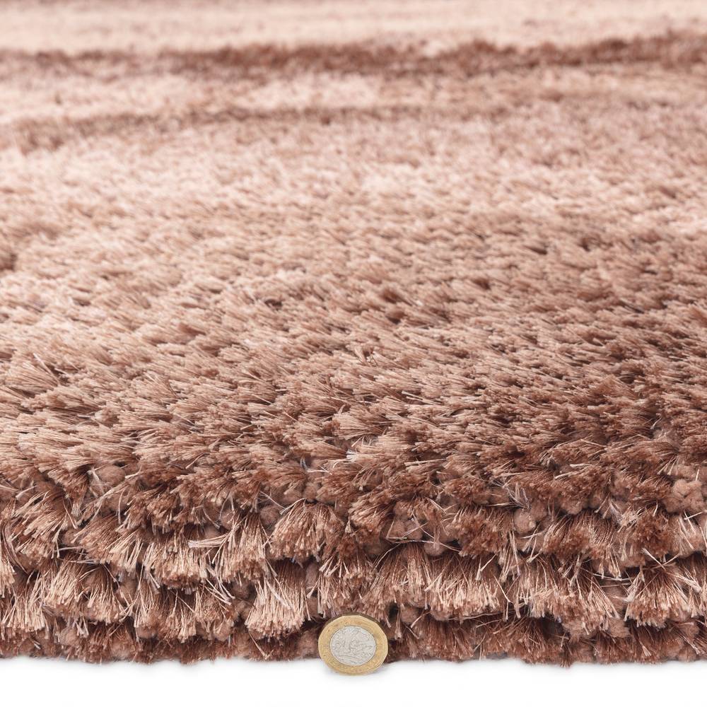 Plush Rug 150x150cm Blush (Circle) Rug