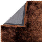 Plush Rug 150x150cm Copper (Circle) Rug