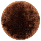 Plush Rug 150x150cm Copper (Circle) Rug