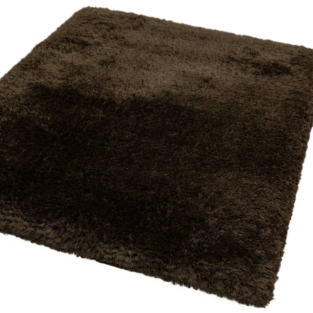 Plush Rug 120x170cm Dark Chocolate Rug