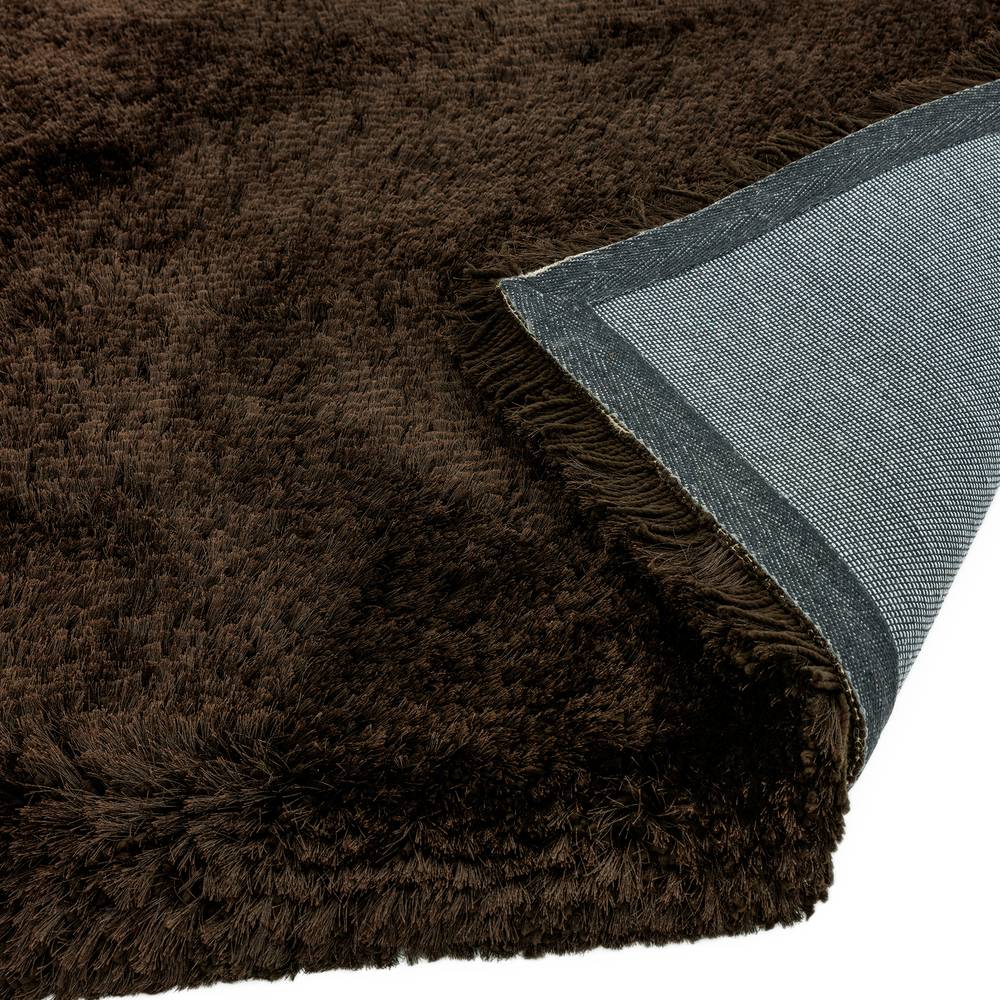 Plush Rug 120x170cm Dark Chocolate Rug