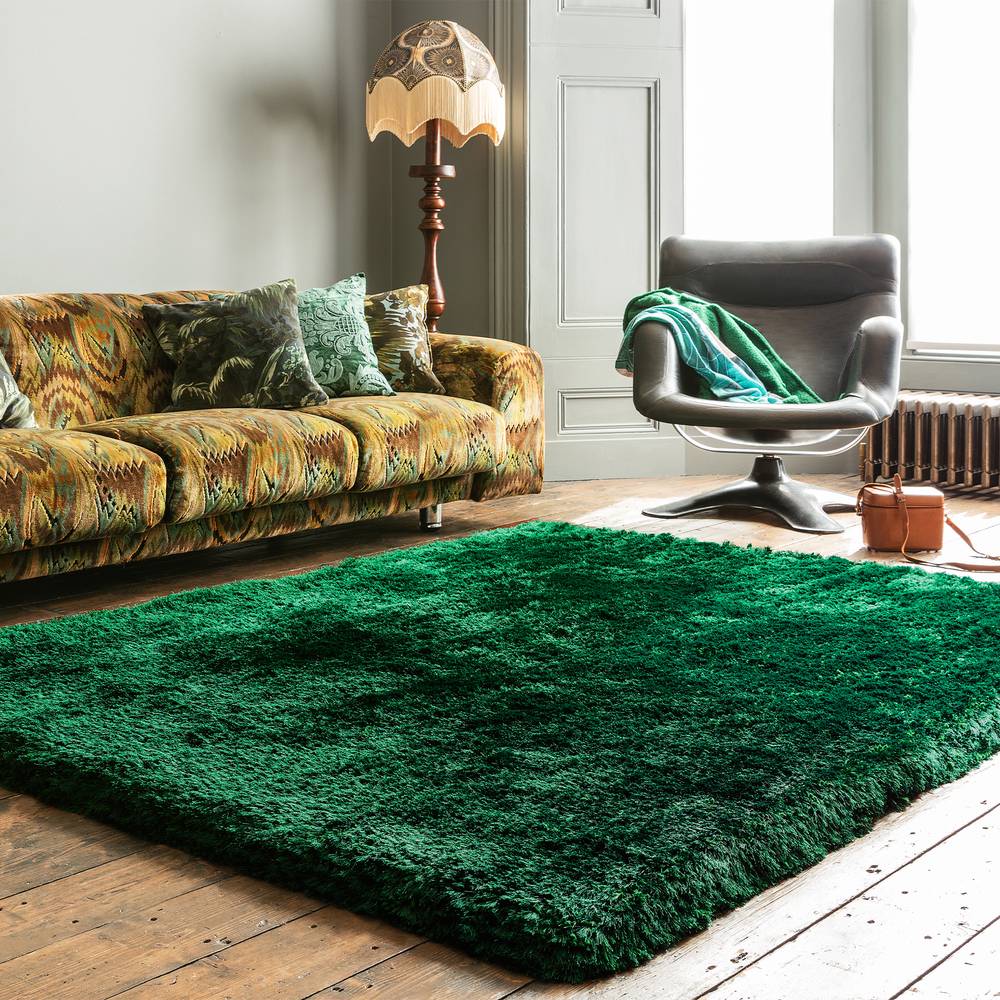 Plush Rug 070x140cm Emerald Rug