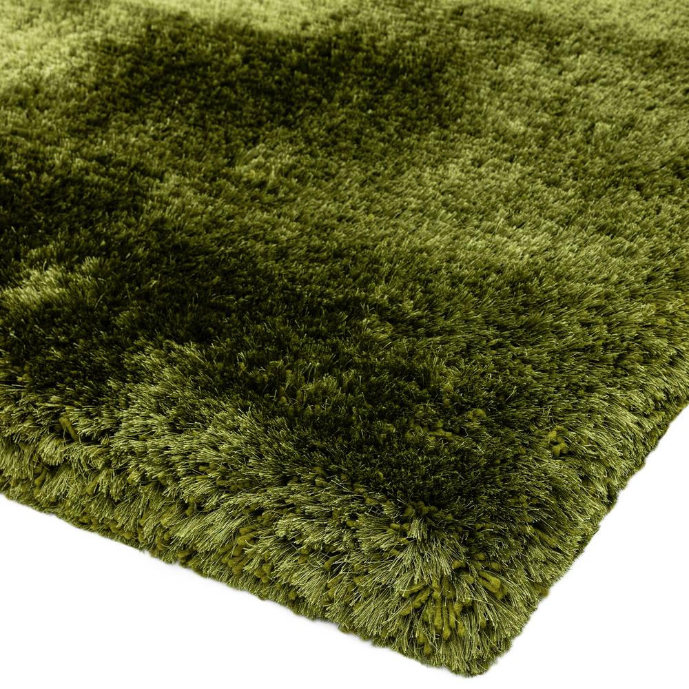 Plush Rug 070x140cm Green Rug