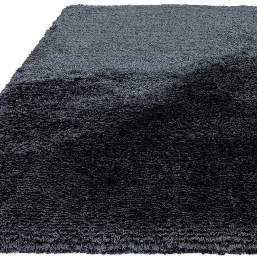 Plush Rug 070x140cm Navy Rug