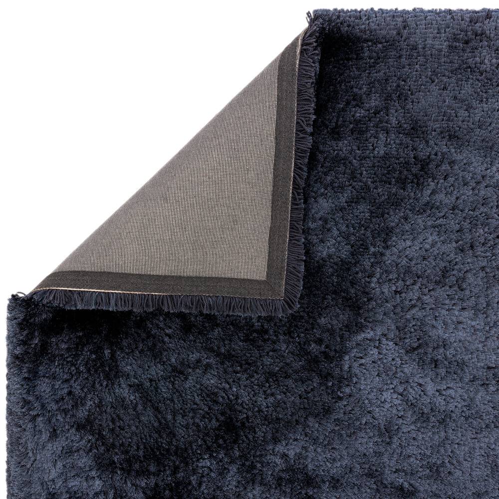 Plush Rug 070x140cm Navy Rug