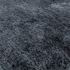 Plush Rug 120x170cm Navy Rug