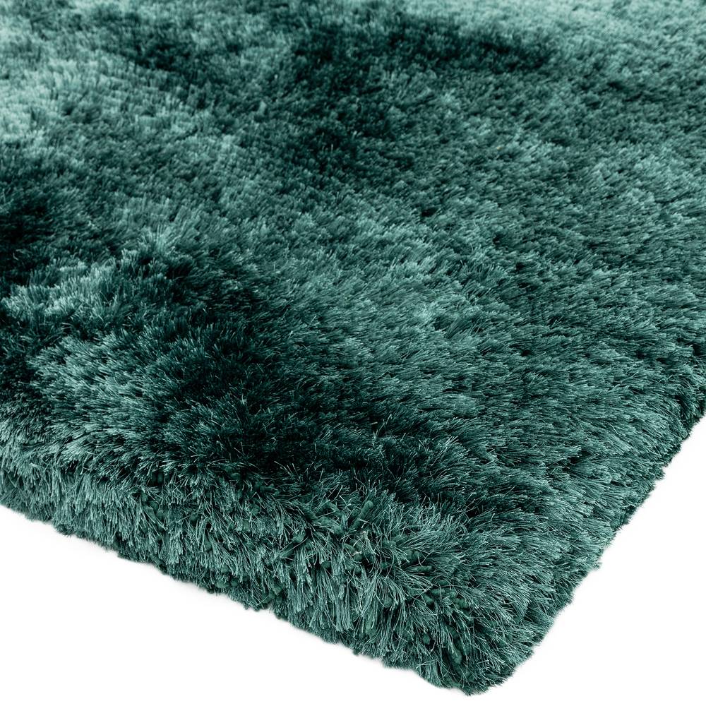 Plush Rug 070x140cm Petrol Rug