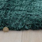 Plush Rug 200x300cm Petrol Rug