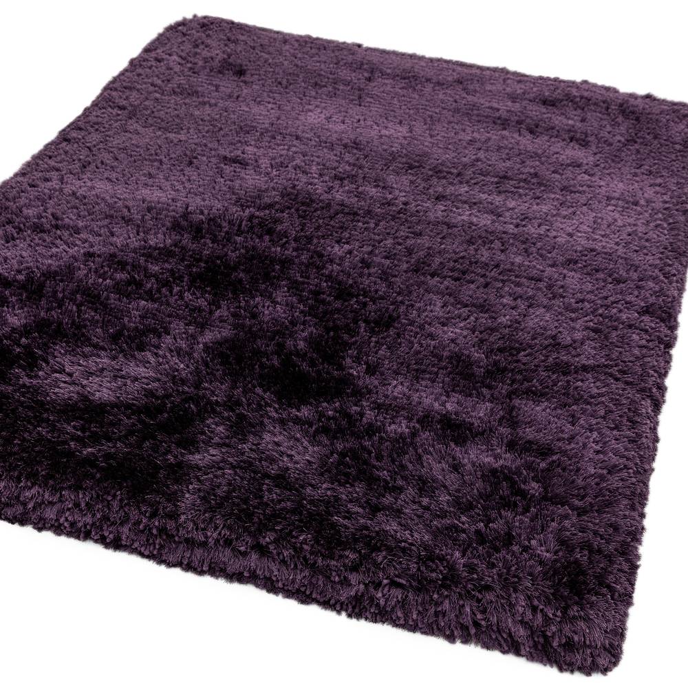 Plush Rug 070x140cm Purple Rug