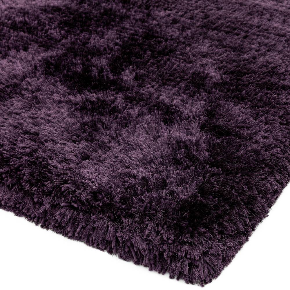 Plush Rug 070x140cm Purple Rug