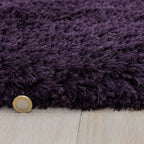 Plush Rug 160x230cm Purple Rug