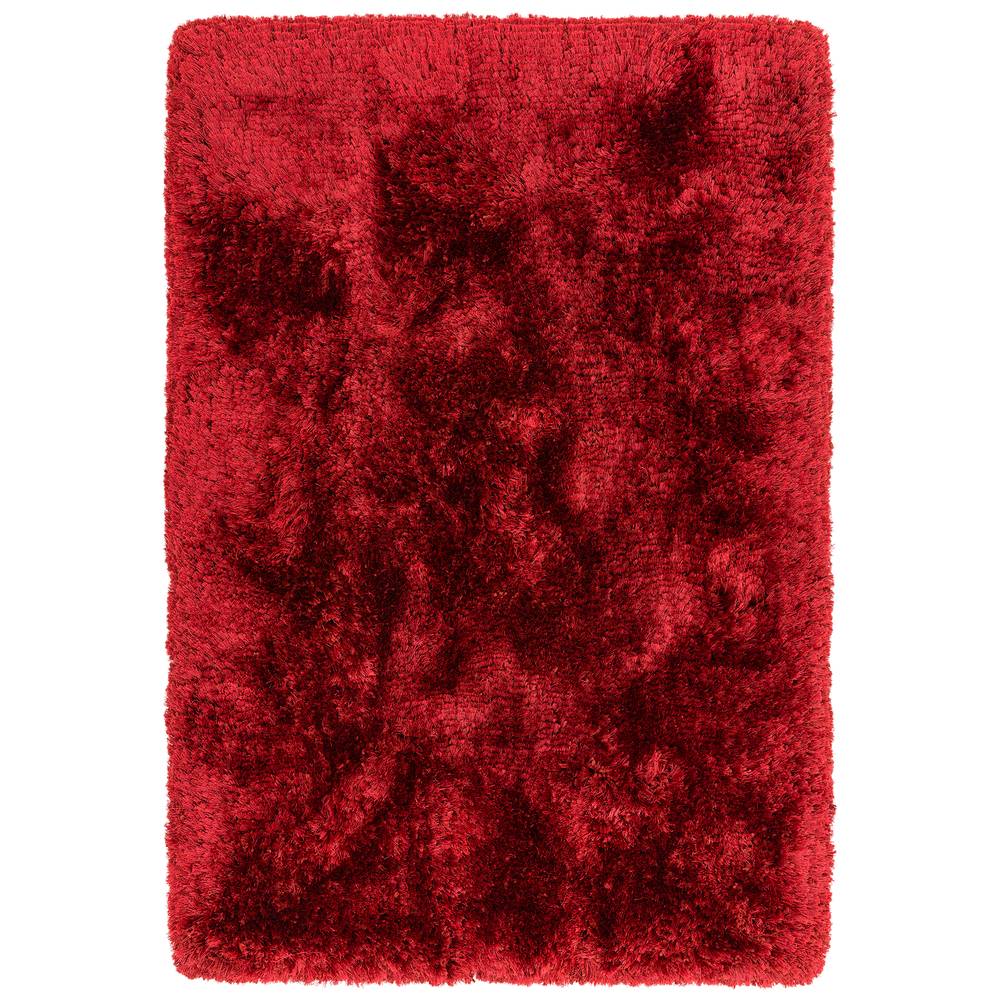 Plush Rug 160x230cm Red Rug