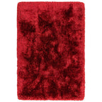 Plush Rug 070x140cm Red Rug