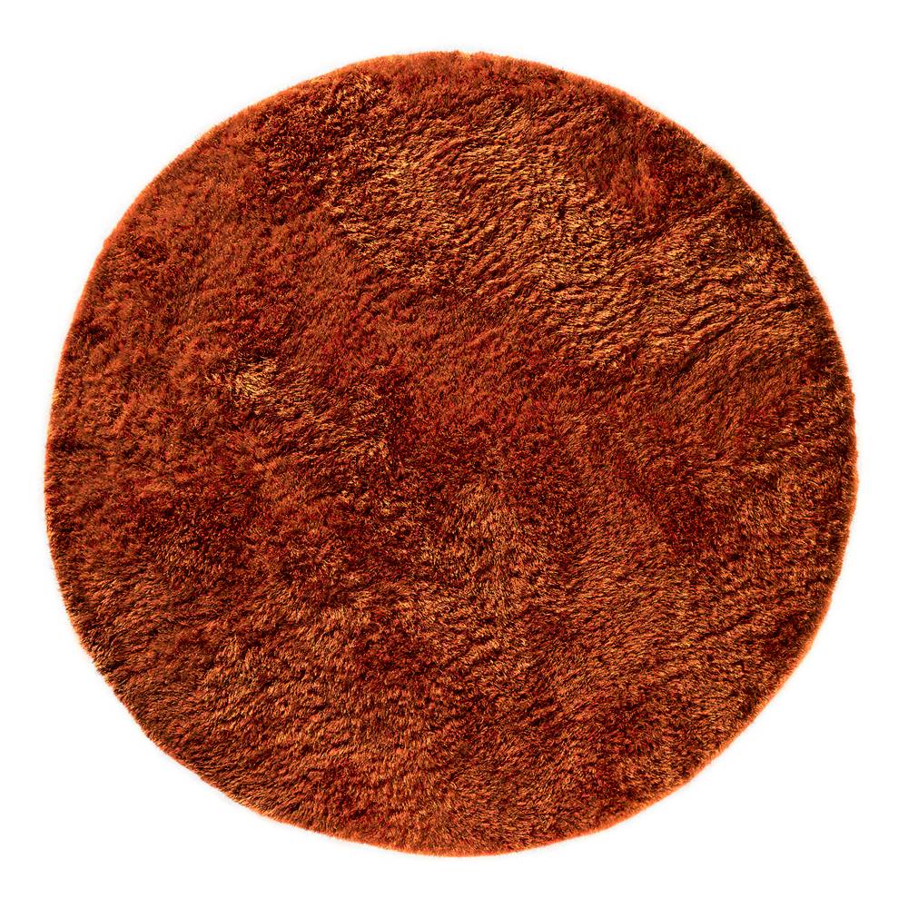 Plush Rug 120x170cm Rust Rug