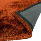Plush Rug 120x170cm Rust Rug