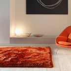 Plush Rug 200x300cm Rust Rug
