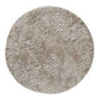 Plush Circle Rug 150x150cm Sand (Circle) Rug