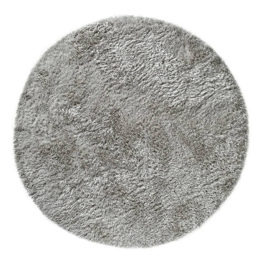 Plush Rug 070x140cm Silver Rug