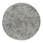 Plush Rug 200x300cm Silver Rug