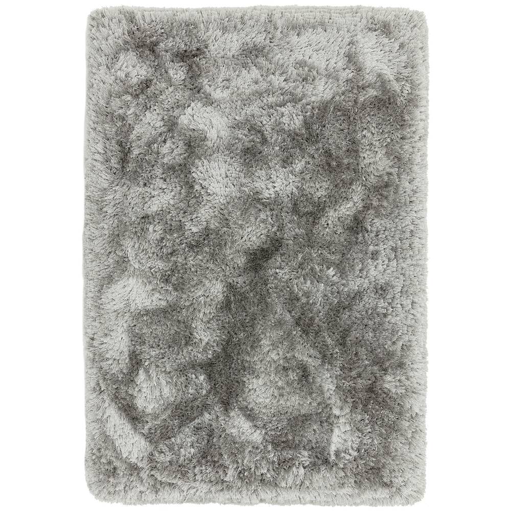 Plush Rug 160x230cm Silver Rug