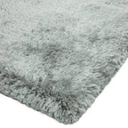 Plush Rug 200x300cm Silver Rug