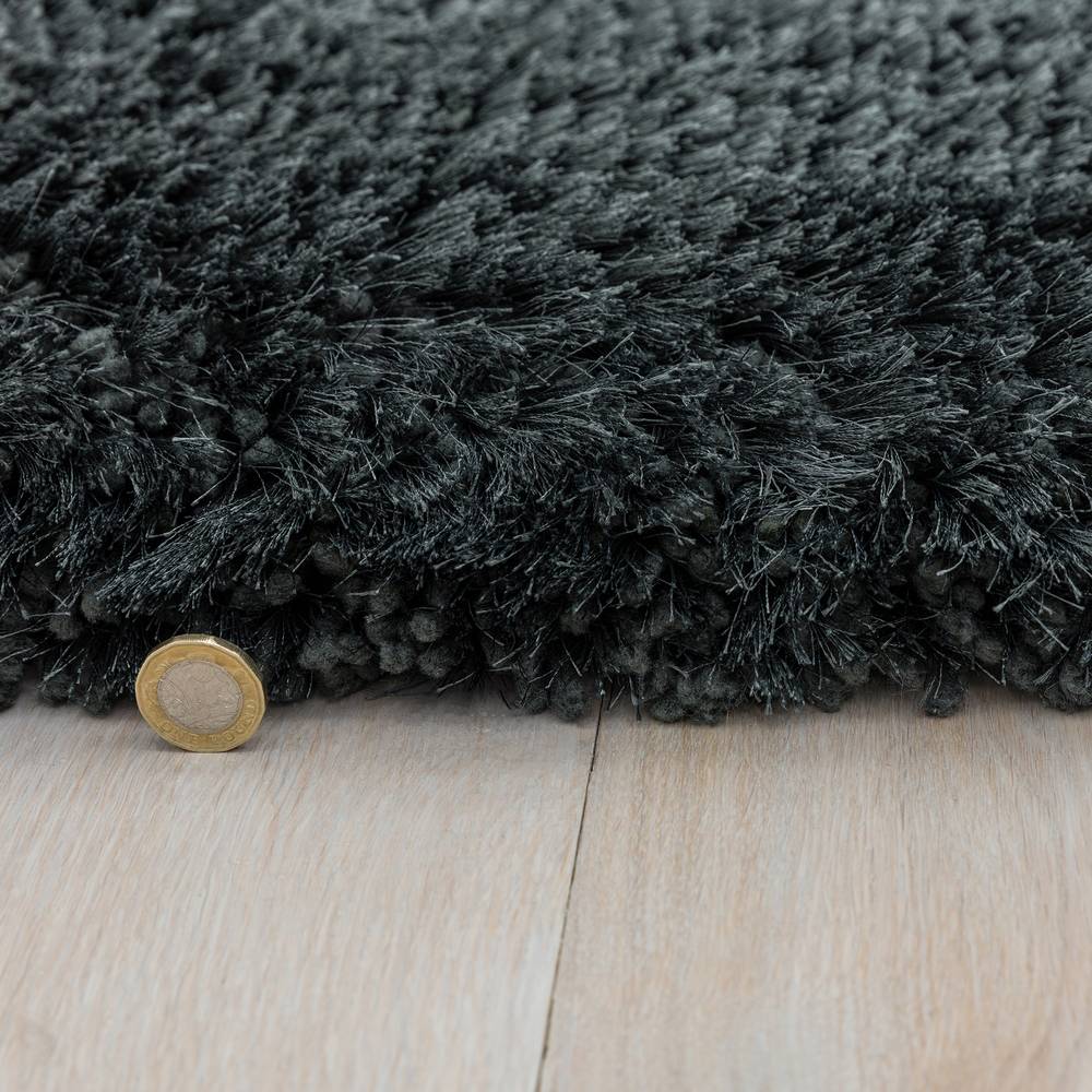Plush Rug 160x230cm Slate Rug