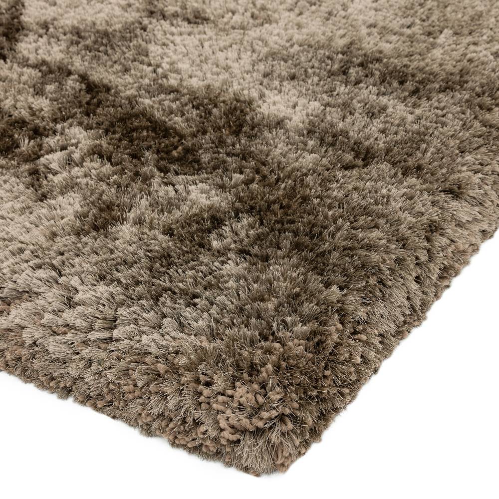 Plush Rug 070x140cm Taupe Rug