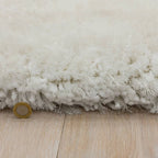 Plush Rug 070x140cm White Rug