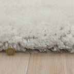 Plush Rug 200x300cm White Rug