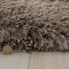 Plush Rug 070x140cm Zinc Rug