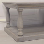 Rustic Column Coffee Table