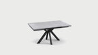 Dante Extending Table	White Ceramic
