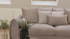 Mirabel Sofa Beige Large Corner