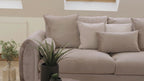 Mirabel Sofa Grey Footstool