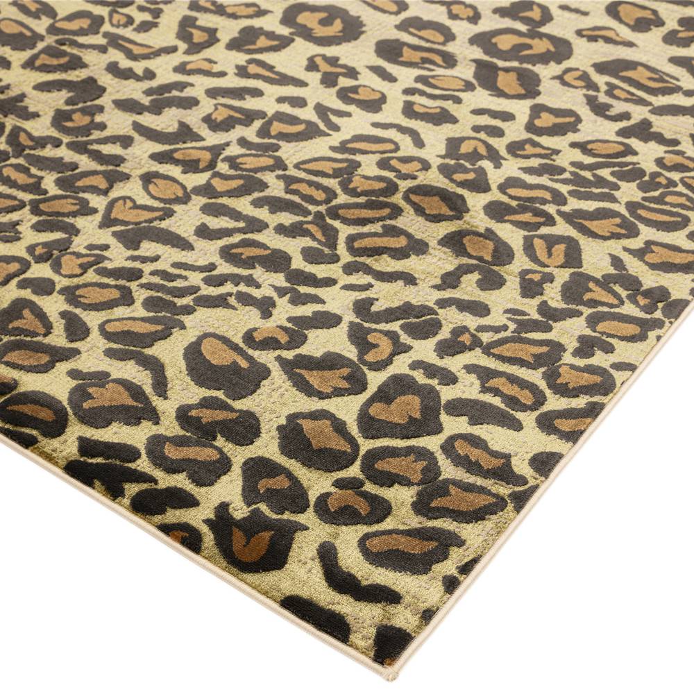 Quantum Rug 120x170cm QU01 Leopard Rug