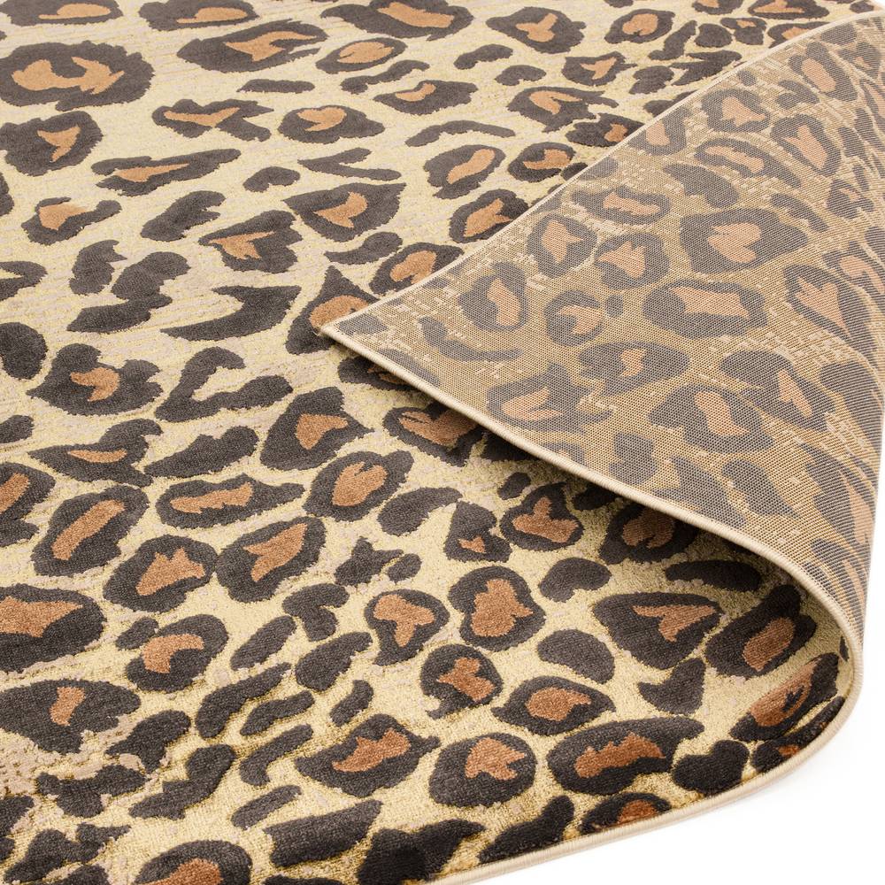 Quantum Rug 160x230cm QU01 Leopard Rug