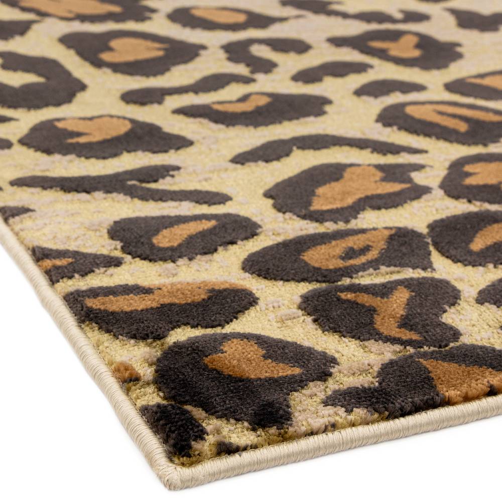 Quantum Rug 080x150cm QU01 Leopard Rug