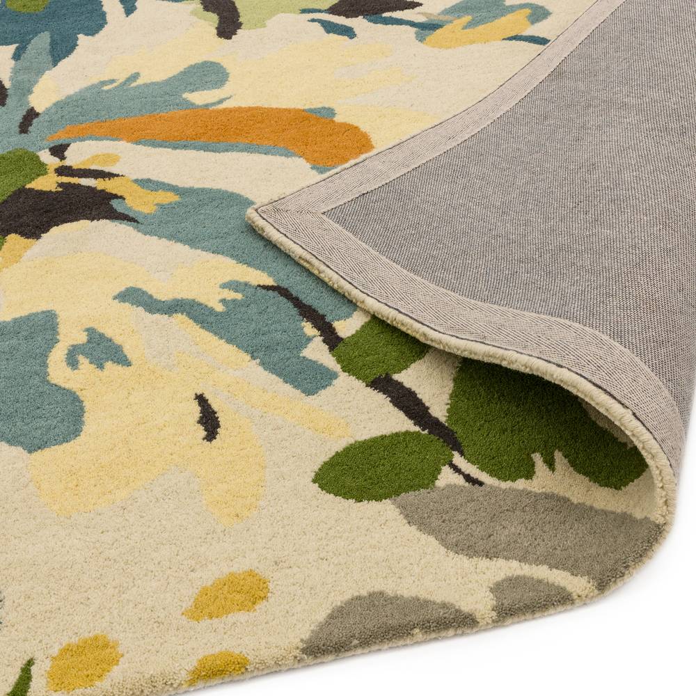 Reef Rug 160x230cm RF11 Floral Green Multi Rug