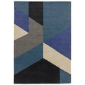Reef Rug 160x230cm RF13 Big Geo Blue Rug