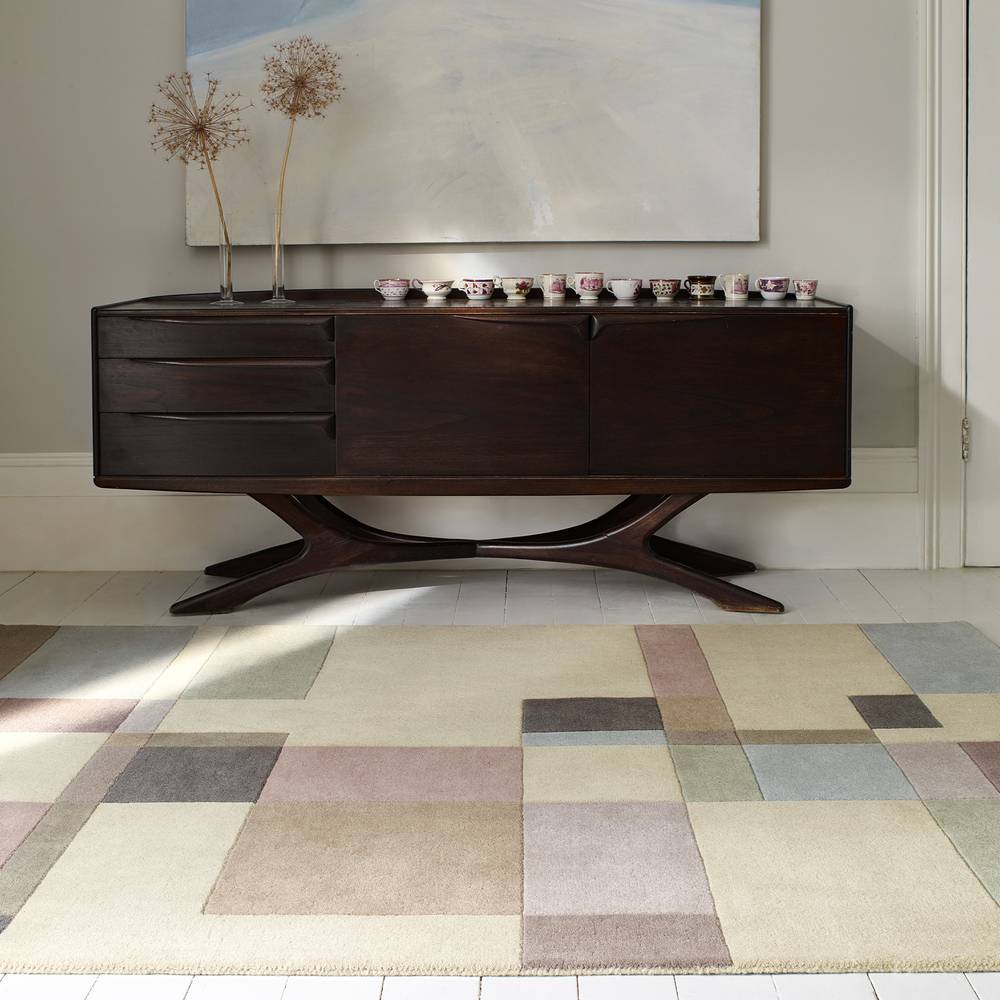Reef Rug 160x230cm RF17 Blocks Pastel Rug