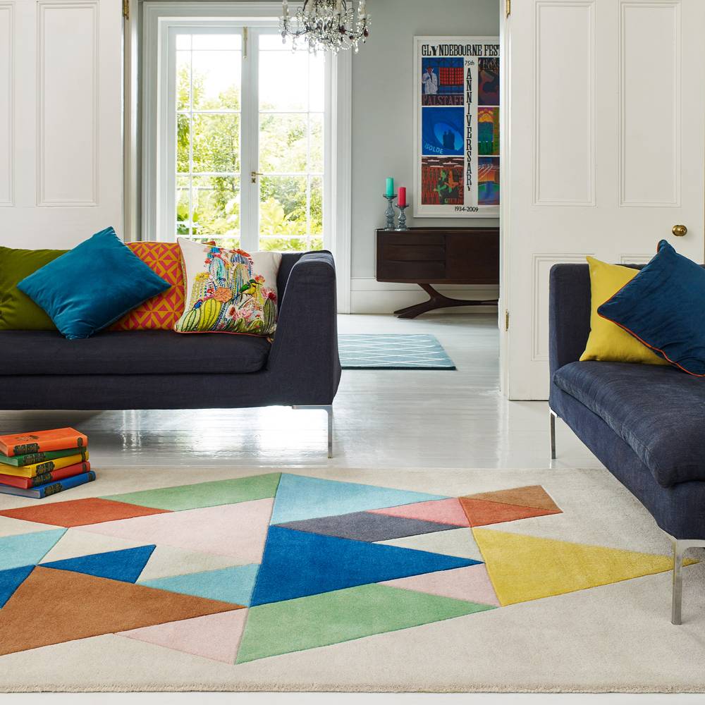 Reef Rug 120x170cm RF18 Triangle Multi Rug