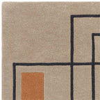 Reef Rug 120x170cm RF20 Outline Terracotta Rug
